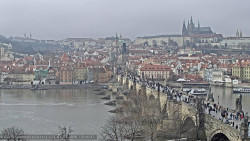 Pražský hrad, Karlův most, Vltava