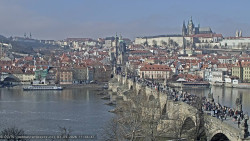 Pražský hrad, Karlův most, Vltava