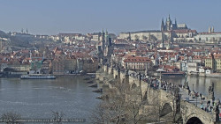 Pražský hrad, Karlův most, Vltava