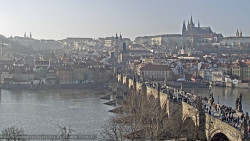 Pražský hrad, Karlův most, Vltava