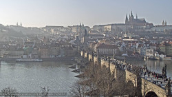 Pražský hrad, Karlův most, Vltava