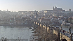Pražský hrad, Karlův most, Vltava