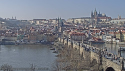 Pražský hrad, Karlův most, Vltava