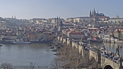 Pražský hrad, Karlův most, Vltava