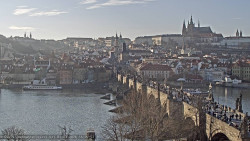 Pražský hrad, Karlův most, Vltava