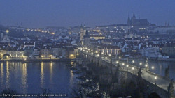 Pražský hrad, Karlův most, Vltava