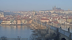 Pražský hrad, Karlův most, Vltava