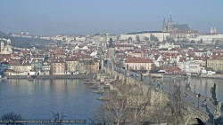 Pražský hrad, Karlův most, Vltava
