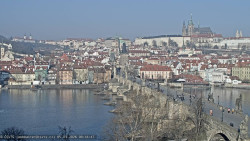 Pražský hrad, Karlův most, Vltava