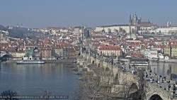 Pražský hrad, Karlův most, Vltava
