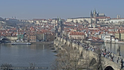 Pražský hrad, Karlův most, Vltava