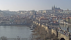 Pražský hrad, Karlův most, Vltava