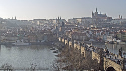Pražský hrad, Karlův most, Vltava