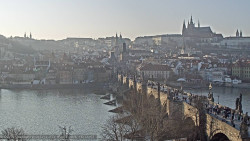 Pražský hrad, Karlův most, Vltava