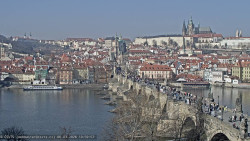 Pražský hrad, Karlův most, Vltava