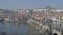Pražský hrad, Karlův most, Vltava