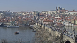 Pražský hrad, Karlův most, Vltava