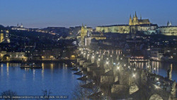 Pražský hrad, Karlův most, Vltava