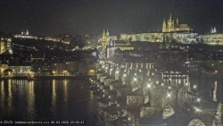 Pražský hrad, Karlův most, Vltava