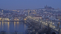 Pražský hrad, Karlův most, Vltava