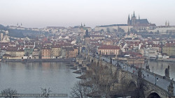 Pražský hrad, Karlův most, Vltava