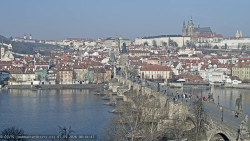 Pražský hrad, Karlův most, Vltava