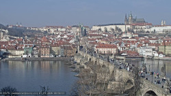 Pražský hrad, Karlův most, Vltava