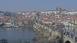 Pražský hrad, Karlův most, Vltava