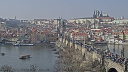 Pražský hrad, Karlův most, Vltava