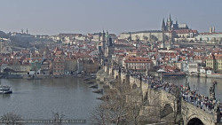 Pražský hrad, Karlův most, Vltava