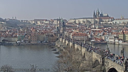 Pražský hrad, Karlův most, Vltava