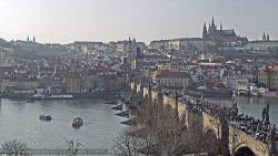 Pražský hrad, Karlův most, Vltava
