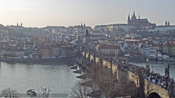Pražský hrad, Karlův most, Vltava