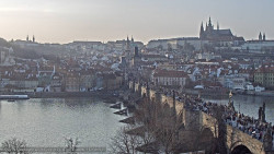 Pražský hrad, Karlův most, Vltava