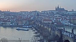 Pražský hrad, Karlův most, Vltava