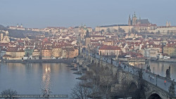 Pražský hrad, Karlův most, Vltava