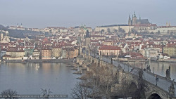 Pražský hrad, Karlův most, Vltava