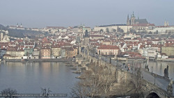 Pražský hrad, Karlův most, Vltava