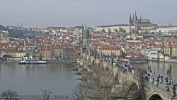 Pražský hrad, Karlův most, Vltava