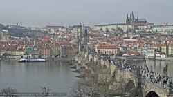 Pražský hrad, Karlův most, Vltava