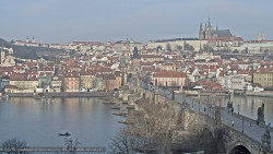 Pražský hrad, Karlův most, Vltava
