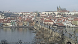 Pražský hrad, Karlův most, Vltava