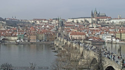 Pražský hrad, Karlův most, Vltava