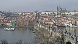 Pražský hrad, Karlův most, Vltava