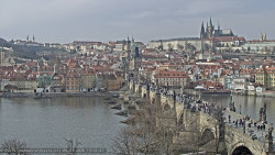 Pražský hrad, Karlův most, Vltava