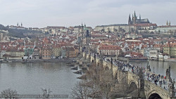 Pražský hrad, Karlův most, Vltava