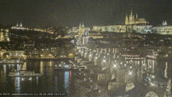 Pražský hrad, Karlův most, Vltava