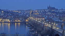 Pražský hrad, Karlův most, Vltava