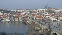 Pražský hrad, Karlův most, Vltava