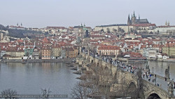 Pražský hrad, Karlův most, Vltava